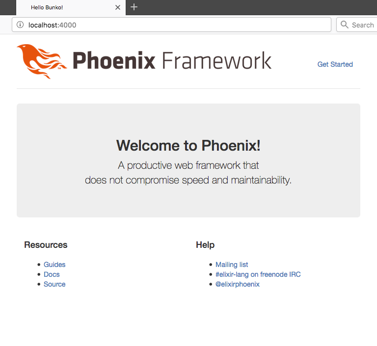 nytt elixir phoenix projekt