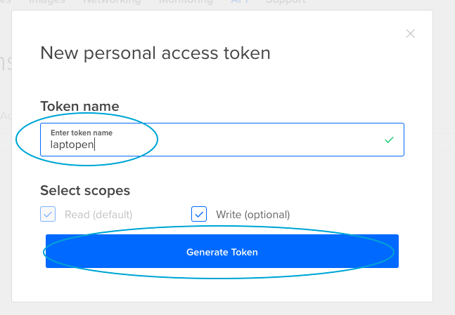 generera token