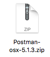 öppna zip-filen (packa upp)